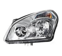 Faros Principales Izquierdos 12 V H7/H7 Halógeno HELLA Para NISSAN QASHQAI