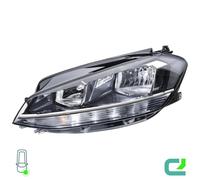 Faros Principales Izquierdos 12 V H7 Halógeno HELLA Para Entre Otros VW Golf VII