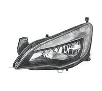 HELLA 1EG 010 011-351 FF/Halógena Faro principal - por ej, Opel Astra J (P10) - negro - ECE - para circulación por la derecha - izquierda