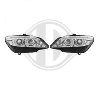 Faros Principales Juego De Faros Para BMW Z4 Roadster ANGEL EYES Cromado