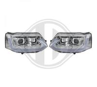 Faros Principales Juego De Faros Para VW Multivan V Transporter Bus TUBE LIGHTS