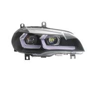Faros Principales Para BMW E70 Para X5 2007-2013 Faro LED DRL Señal De Giro Carrera Luz Proyector Alto Lente Bifocal Lámpara Cabeza Faro Delantero(2011-2013)