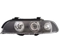 Faros Proyector De Ojos De Ángel LHD Negros Para BMW E39 1995-2000