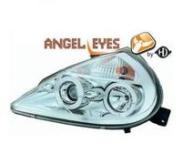 Faros Proyector LHD Par Ojos De Ángel Claro Cromo H1 H1 Para Ford Ka 1996-08