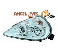 Faros Proyector LHD Par Ojos De Ángel Claro Cromo H1 H1 Para Ford Ka 1996-08