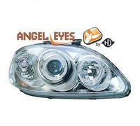 Faros Proyector LHD Par Ojos De Ángel Claro Cromo H1 H1 Para Honda Civic