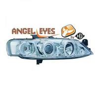 Faros Proyector LHD Par Ojos De Ángel Claro Cromo Vauxhall Vectra B 99-02