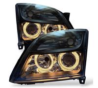 Faros Proyector RHD LHD Par Angel Eyes Negros Para Vauxhall Signum 02-05