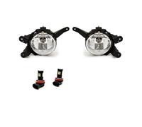 Faros Trabajo Luz Antiniebla LED Para Chevrolet Para Cruze 2009 2010 2011 2012 2013 2014, Cubierta De Luz Antiniebla Halógena, Marco De Rejilla, Arnés De Cables Lámpara Conjunto(Pair LED fog lamp)