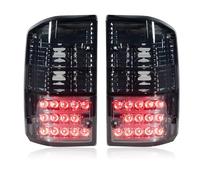 Faros Traseras Montaje Para Nissan Para Patrol Para GQ Para Y60 Para GR 1987-1997 Lámpara De Freno LED 1 Par Luz Trasera Ahumada Negra Y Roja Piloto Posterior(Black)