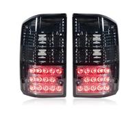 Faros Traseros 1 Par para Nissan Patrol GQ Y60 GR 1987-1997 Luz Trasera Ahumada Negra Y Roja Luz Freno LED Accesorios 26555-05J00 26550-05J00 Coche Trasera Luz(Negro)