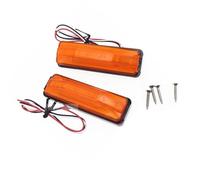 Faros Traseros 2 Uds 24V 12V 18 LED Camión Remolque Indicadores De Posición Lateral Coche Señal De Giro Freno Trasero Advertencia Luz Trasera Piloto Posterior