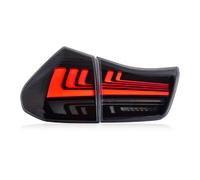 Faros Traseros Luces Traseras De Estilo Coche Lámpara Trasera + Señal Giro Dinámica + Marcha Atrás + LED Freno Para Lexus Para RX330 Para RX350 2003-2008 Faros Traseros Para Remolque Coche(Rojo)