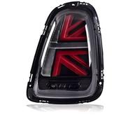 Faros Traseros Luces Traseras Estilo Coche Luz Trasera Para Mini Para Cooper Para R56 R57 R58 R59, Lámpara Trasera + Señal Giro Dinámica + Marcha Atrás + LED Freno Piloto Posterior(Red and black)