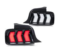 Faros Traseros Para Ford Para Mustang 2005-2009 Para GT Para Shelby Para S-197 Animación Arranque Señal Dinámica LED Par Luces Traseras Conjunto Genérico Luces Traseras