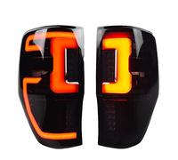 Faros Traseros para Ford para Ranger Raptor 2015-2022 Lámpara Conducción Trasera Luz Freno Luz Trasera LED para Coche Luz Trasera Señal Giro Marcha Atrás Montaje de Luces traseras
