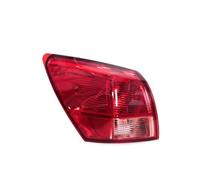 Faros Traseros para Nissan para Qashqai 2007 2008 2009 2010 Luz Trasera Exterior del Coche Luz Trasera Interior Lámpara Freno Señal Sin Bombilla Pilotos Traseros(Outside Left)