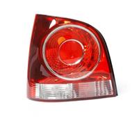 Faros Traseros Piloto Posterior para VW para Polo 2006 2007 2008 2009 2010 Luz para Faro Trasero Carcasa Sin Bombillas Luz De Parachoques De Advertencia Coche Faro Trasero (Color : Red Left)