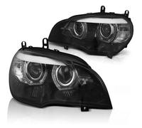 Faros Xenon DRL LED Luz Diurna BMW X5 E70 07-10 Negro