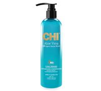 Farouk Chi Aloe Vera Curls Defined Acondicionador Desenredante 340ML, Único, 340 ml (Paquete de 1)