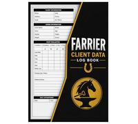 Farrier Client Data Log Book: Equine Service Record, Hoof Trimming Tracker & Professional Business Log