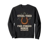 Farrier Life Hot Shoeing Humor Caballo Pezuña Granero Orgullo Sudadera