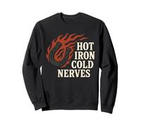 Farrier Life Hot Shoeing Humor Caballo Pezuña Granero Orgullo Sudadera