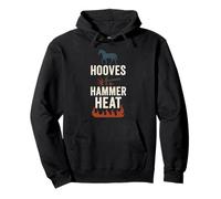 Farrier Life Hot Shoeing Humor Caballo Pezuña Granero Orgullo Sudadera con Capucha