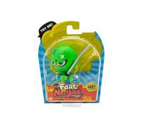 Fart Ninja |8 Figuras Coleccionables | Green Stars: Na Yu Stank Serie 8 | 10 Sonidos de Pedos Realistas Activados por Movimiento | Regalos y Juguetes para Niños de 5+ Años