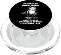 Farted At Work Today Maintenance Was Called Trabajando Rana PopSockets PopGrip para MagSafe
