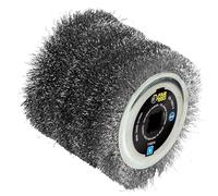Fartools 110874 - Brocha con hilo de metal, 120 mm de diámetro, color negro
