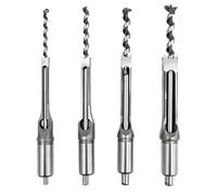 Fartools 113772 - Cuchillas de escopleadura (4 piezas, diámetros: 8, 10, 12 y 16 mm)