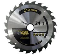 Fartools 113811 - Cuchilla, 210 mm de diámetro, color negro