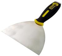 Fartools espátula de albañilería cuchillos, negro/plata