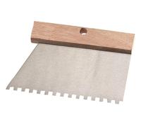 Fartools - Espátula peine cola 185mm dentado 6mm inoxidable