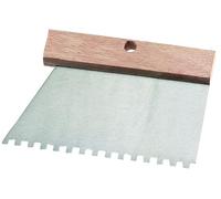 Fartools - Espátula peine cola 185mm dentado 8mm inoxidable