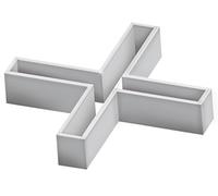 Fartools - Juego crucetas vacias 7mm(bolsa 100u)