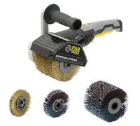FARTOOLS PACK REX120C RENOVADOR EXTERIOR + CEPILLO METÁLICO DE PRECISIÓN + CEPILLO DE LANERAS ABRASIVAS DE PRECISIÓN