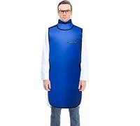 faruijie Delantal de plomo con protección de rayos X dental, con blindaje de plomo de tiroides, 0,5 mmPb, ligero delantal de plomo para trabajos médicos, gran delantal de plomo de rayos X para adultos