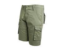 FARUTA Mens Cargo Shorts Mens Multiple Pockets Military Shorts Men Summer Wear Resistant Outdoor Shorts Men Zip Fly Camouflage Shorts C-Army Green2 30