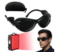 FARYODI Gafas de protección por infrarrojos, IPL 200-2000 nm UV, gafas de protección por infrarrojos, gafas de protección láser para terapia de luz roja, IPL, depilación láser, cosmetología, solarium