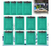 FARYODI Juego de 12 cartuchos de filtro para acuario con carbón activo y zeolita, almohadillas de filtro para Tetra EasyCrystal Filter 250, EasyCrystal FilterBox 300, Tetra EasyCrystal