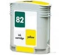 FasaWorld Cartucho DE Tinta REMANUFACTURADO HP 82 Amarillo C4913A