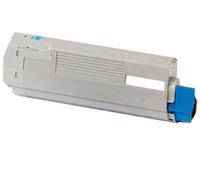 FasaWorld - Compatible Oki C831 C841 Cyan Cartucho DE Toner 44844507 10.000 Páginas - OKI-OKT-C831CY-Genérico