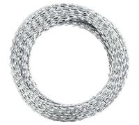 Fasba Alambre de espino Concertina helicoidal Acero galvanizado 60 m
