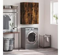 Fasba Armario de Pared de Madera de Ingeniería Roble Ahumado - Espacioso y Resistente a la Humedad Modelo FCQY-828401ES