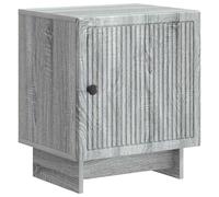 Fasba Cajonera de Noche Vintage Gris Sonoma - Madera de Ingeniería, 43x34,5x50 cm, Amplio Almacenamiento, para Uso en Interiores FCGMZJ-893887ES