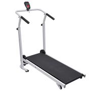 Fasba Cinta de Correr Manual Plegable - para Entrenamiento en Casa, Superficie de 93x36cm, Monitor de Ejercicio, Diseño Compacto y Resistente Modelo FCLRZJ-90884ES