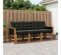 Fasba Juego de Muebles de Exterior de Madera Maciza de Acacia, Resistente a la Intemperie, Diseño Moderno y Modular, Ideal para Jardín, Terraza o Patio, Cómodo y Duradero para Relajarse y Recibir Invi