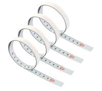 FASBET 4 cintas métricas autoadhesivas de 1 m, de izquierda a derecha, para pegar, cinta métrica autoadhesiva de metal para fresadora en T y sierra de mesa, herramienta de carpintería